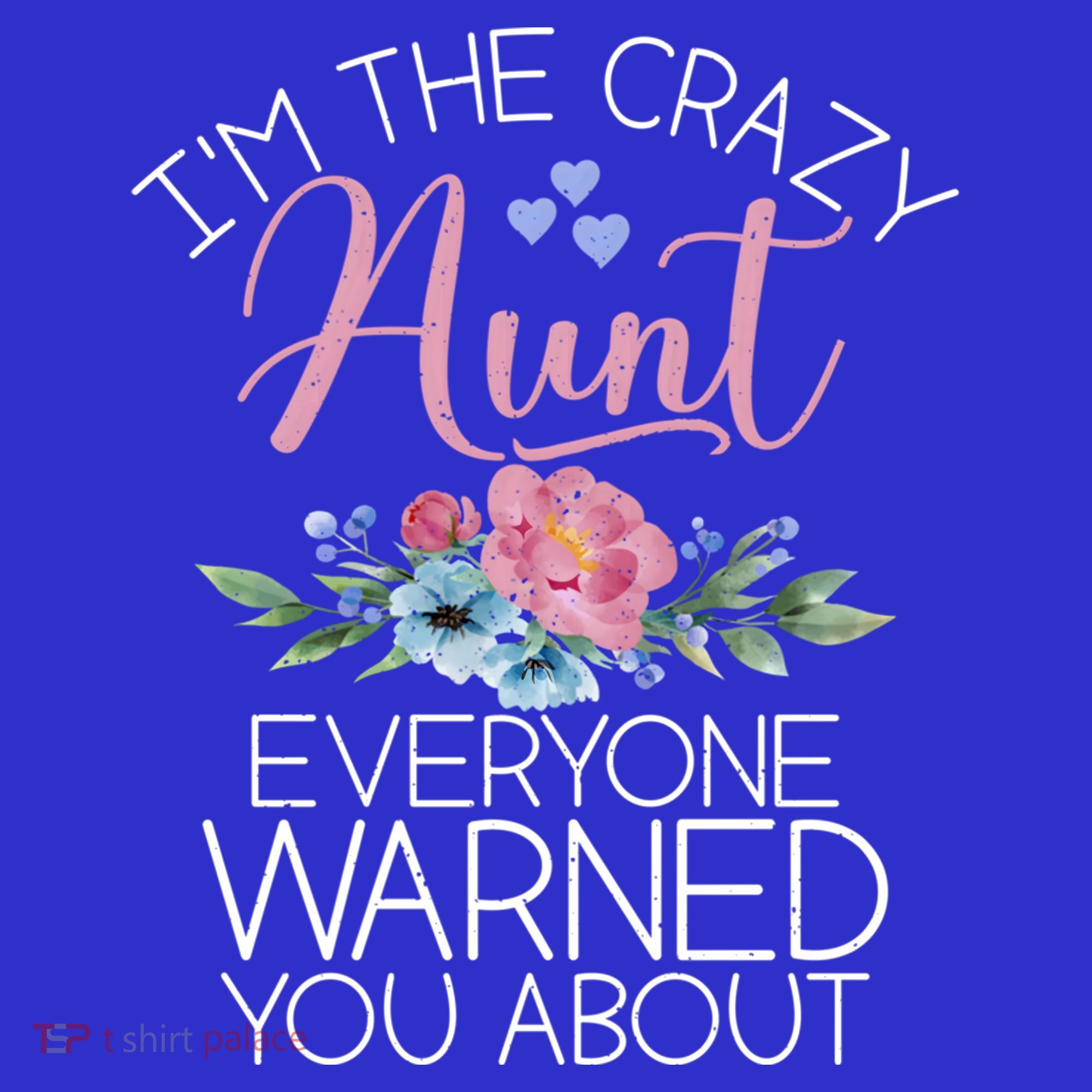 I'm The Crazy Aunt Everyone Warned You About Funny Aunt Gift Women's Tank Top