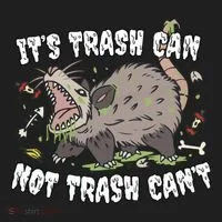 It’S Trash Can Not Trash Cant Women's Sweatshirt thumb 2