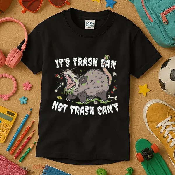 It’S Trash Can Not Trash Cant Kids T-Shirt