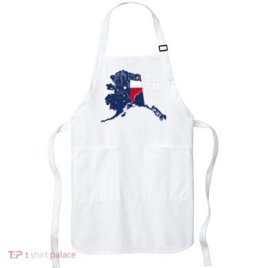 Isnt Texas Cute Alaska Home Ak State Design Apron