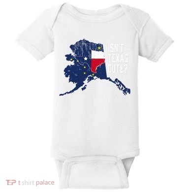 Isnt Texas Cute Alaska Home Ak State Design Baby Bodysuit