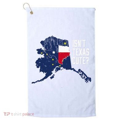 Isnt Texas Cute Alaska Home Ak State Design Golf Towel