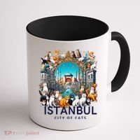 Istanbul Turkey City Of Cats Coffee Mug thumb 1