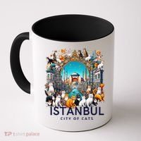 Istanbul Turkey City Of Cats Coffee Mug thumb 0