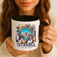 Istanbul Turkey City Of Cats Coffee Mug thumb 3