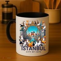 Istanbul Turkey City Of Cats Coffee Mug thumb 4