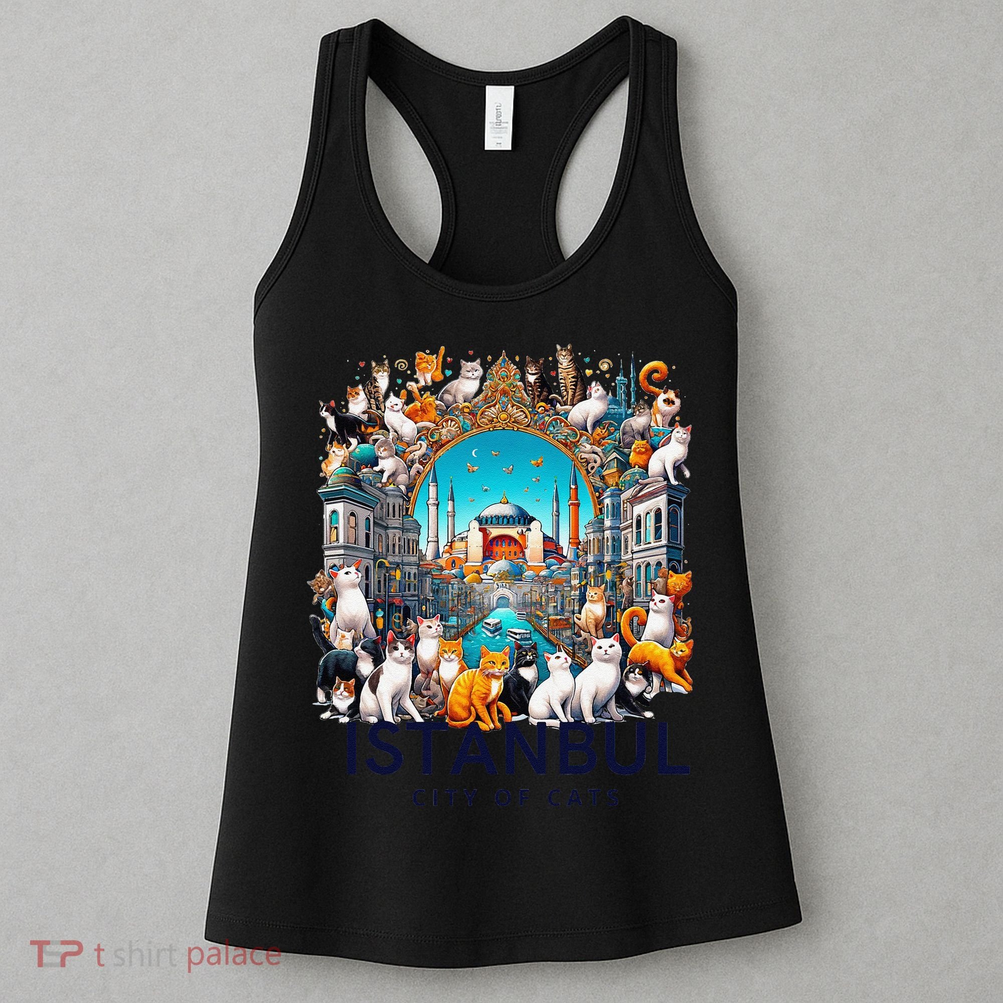 Istanbul Turkey City Of Cats Women's Tank Top