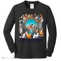 Istanbul Turkey City Of Cats Kids Long Sleeve Shirt thumb 0