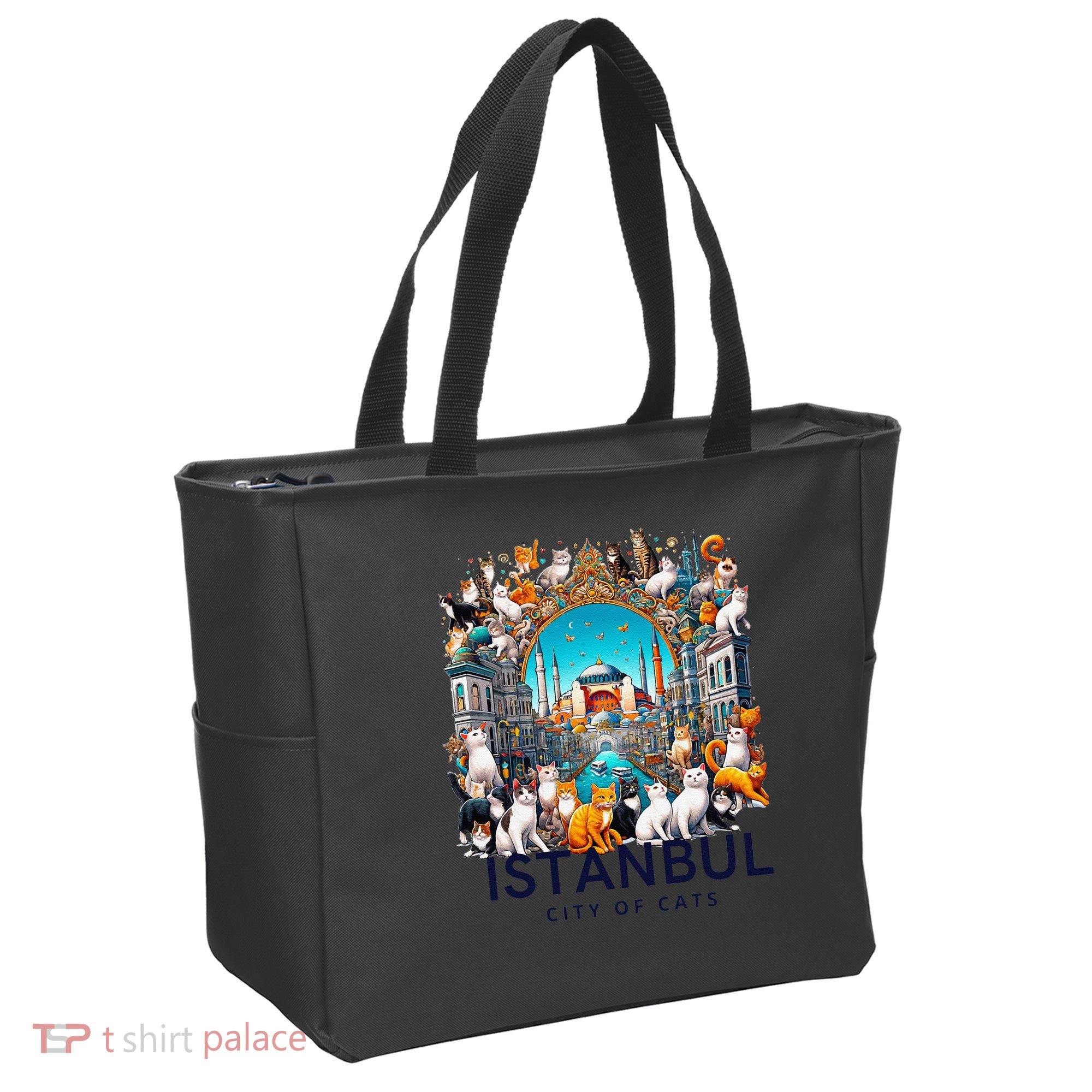 Istanbul Turkey City Of Cats Tote Bag
