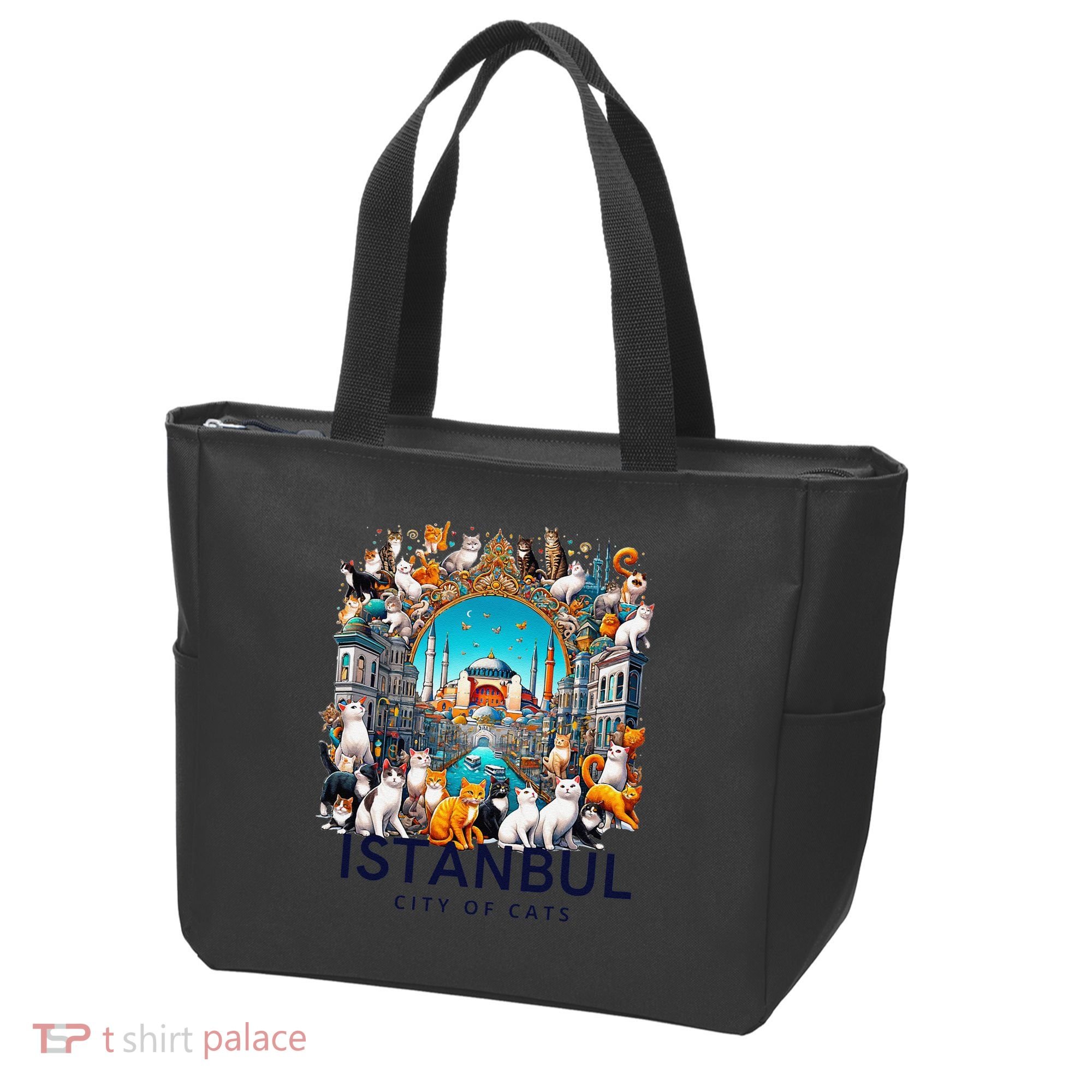 Istanbul Turkey City Of Cats Tote Bag