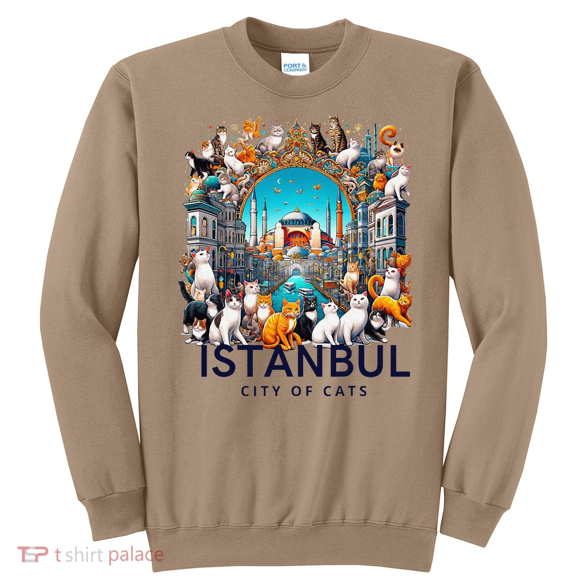 Istanbul Turkey City Of Cats Sweatshirt