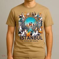 Istanbul Turkey City Of Cats T-Shirt thumb 3