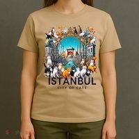 Istanbul Turkey City Of Cats T-Shirt thumb 4