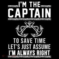 I'm The Captain To Save Time Let's Just Assume I'm Always Right Coffee Mug thumb 5