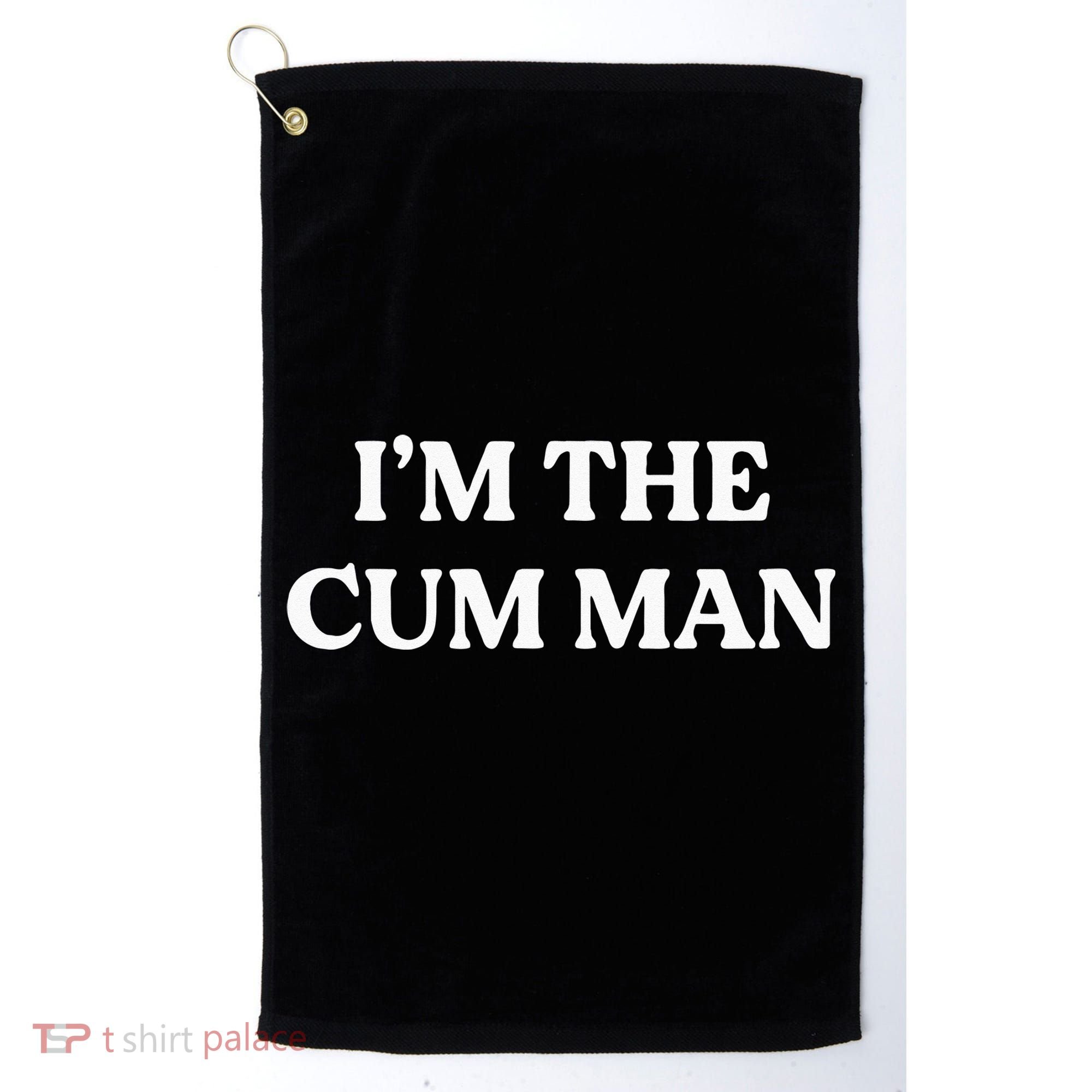 Im The Cum Man Golf Towel