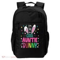 I'm The Cool Aunties Bunny Happy Easter Day Funny Cute Bunny Backpack thumb 0