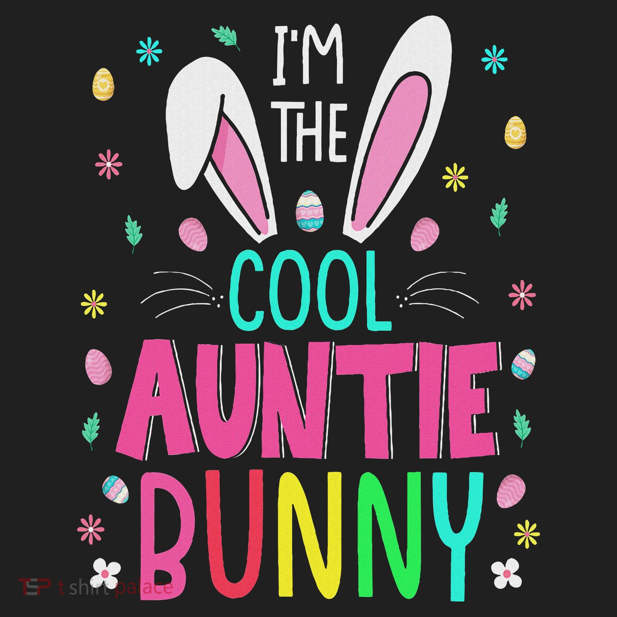 I'm The Cool Aunties Bunny Happy Easter Day Funny Cute Bunny Modern Backpack