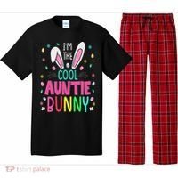 I'm The Cool Aunties Bunny Happy Easter Day Funny Cute Bunny Pajama Set thumb 0