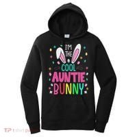 I'm The Cool Aunties Bunny Happy Easter Day Funny Cute Bunny Women's Hoodie thumb 0