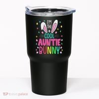 I'm The Cool Aunties Bunny Happy Easter Day Funny Cute Bunny Tumbler thumb 0