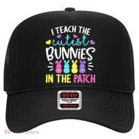 I Teach Cutest Bunnies In Patch Easter Teacher Cute Hat thumb 0