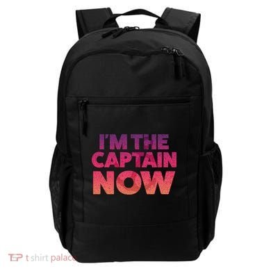I'm The Captain Now Tee Funny Boat Boating Cool Gift Backpack