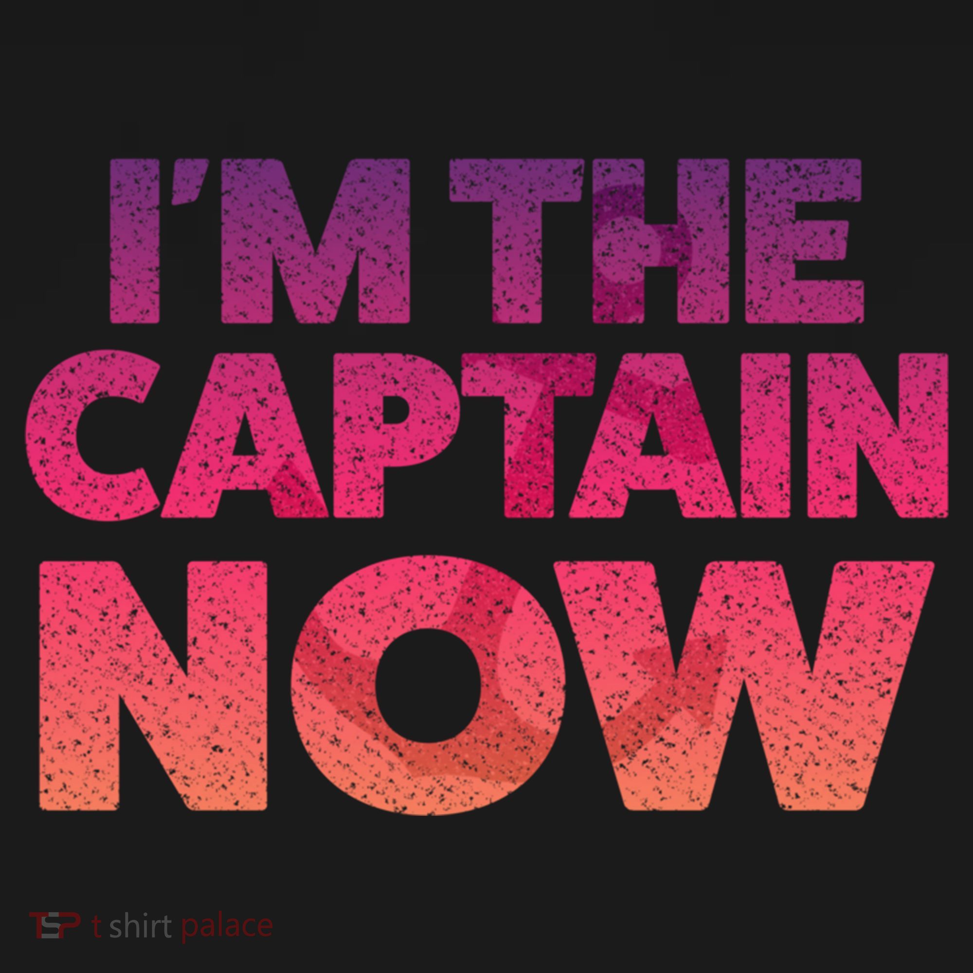 I'm The Captain Now Tee Funny Boat Boating Cool Gift Bucket Hat