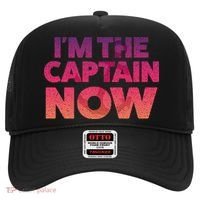 I'm The Captain Now Tee Funny Boat Boating Cool Gift Hat thumb 0