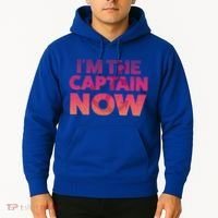 I'm The Captain Now Tee Funny Boat Boating Cool Gift Hoodie thumb 2