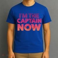 I'm The Captain Now Tee Funny Boat Boating Cool Gift T-Shirt thumb 3