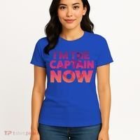 I'm The Captain Now Tee Funny Boat Boating Cool Gift Women's T-Shirt thumb 4
