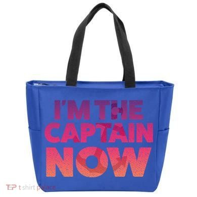 I'm The Captain Now Tee Funny Boat Boating Cool Gift Tote Bag