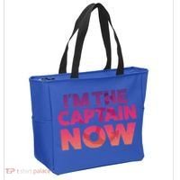 I'm The Captain Now Tee Funny Boat Boating Cool Gift Tote Bag thumb 2