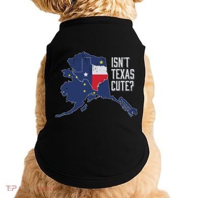 Isnt Texas Cute Alaska Home Ak State Design Doggie Tank
