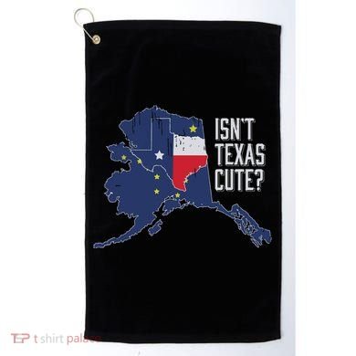 Isnt Texas Cute Alaska Home Ak State Design Golf Towel