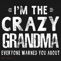 I'm The Crazy Grandma Everyone Warned You About Mother Day Women's Hoodie thumb 2