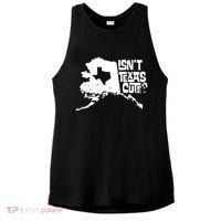 Isnt Texas Cute Alaska State Pride Anchorage Fairbanks Ladies PosiCharge Tri-Blend Wicking Tank thumb 0