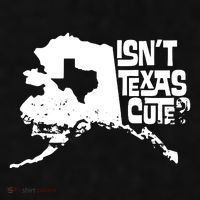 Isnt Texas Cute Alaska State Pride Anchorage Fairbanks Ladies PosiCharge Tri-Blend Wicking Tank thumb 2