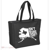 Isnt Texas Cute Alaska State Pride Anchorage Fairbanks Tote Bag thumb 2