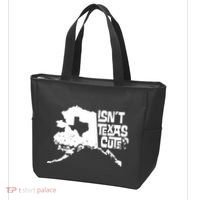 Isnt Texas Cute Alaska State Pride Anchorage Fairbanks Tote Bag thumb 3