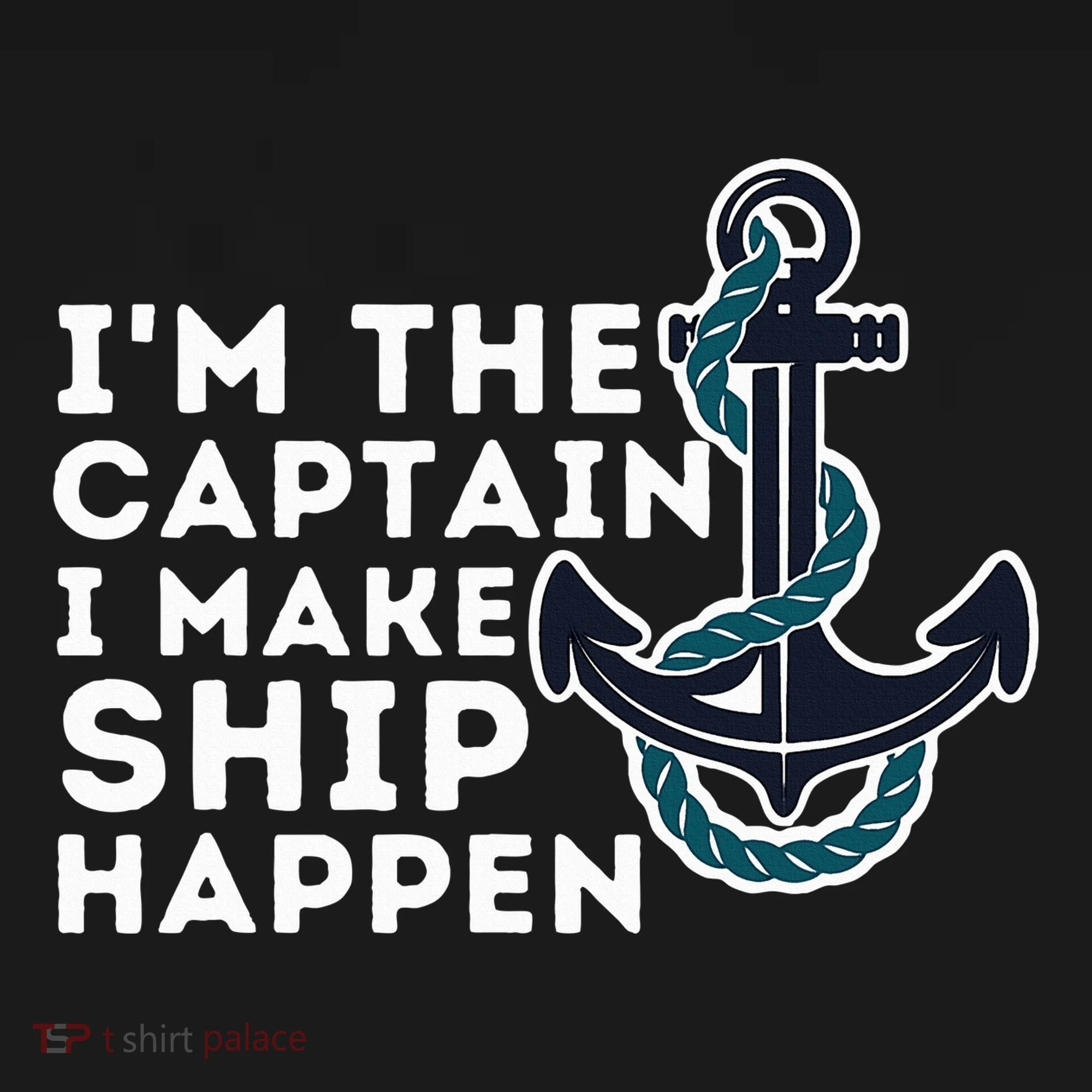 IM The Captain I Make Ship Happen Boat Captain & Boating Ornament