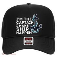IM The Captain I Make Ship Happen Boat Captain & Boating Hat thumb 0