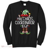 I'm The Chaos Coordinator Elf Funny Christmas Matching Elf  Sweatshirt thumb 0
