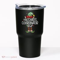 I'm The Chaos Coordinator Elf Funny Christmas Matching Elf  Tumbler thumb 0