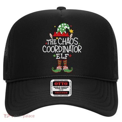 I'm The Chaos Coordinator Elf Funny Christmas Matching Elf  Hat