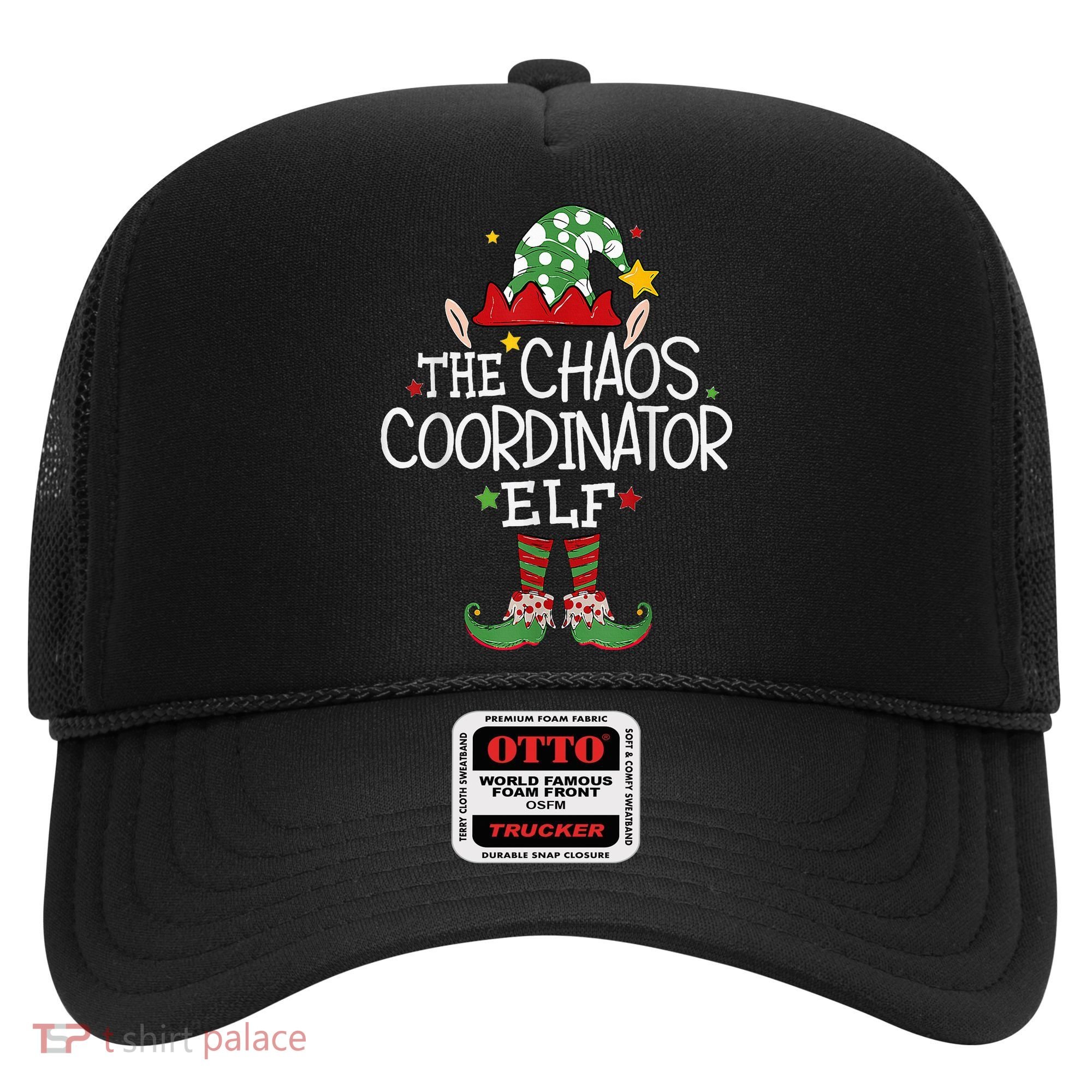 I'm The Chaos Coordinator Elf Funny Christmas Matching Elf  Hat