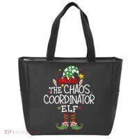 I'm The Chaos Coordinator Elf Funny Christmas Matching Elf  Tote Bag thumb 0