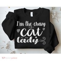 I'm The Crazy Cat Lady Sweatshirt thumb 2
