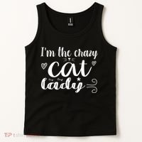 I'm The Crazy Cat Lady Tank Top thumb 2