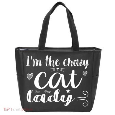 I'm The Crazy Cat Lady Tote Bag